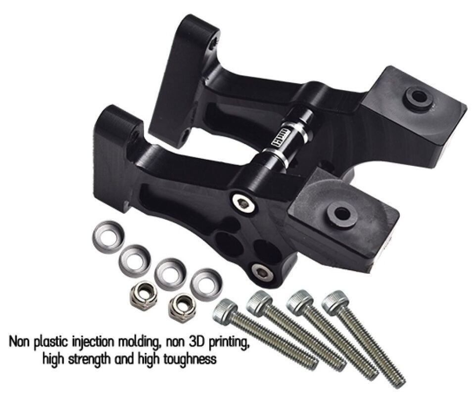 Special Material Rear Wing Mount Set For TRAXXAS 1/8 Sledge 6S