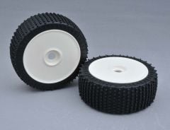 100207X Tyre 180 mm Micro Stud V2 BM LW + Wheel White