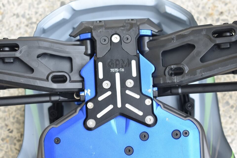 Alloy 7075 Front Chassis Protection Plate For TRAXXAS 1/8 Sledge