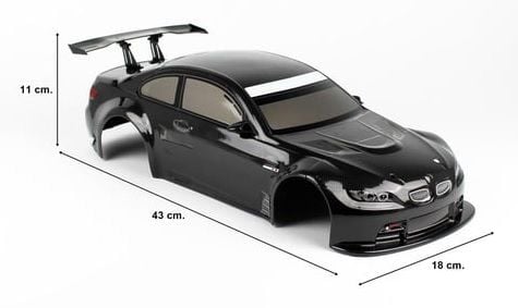 1/10 BMW E92 M3 Kep Boyalı Hazır
