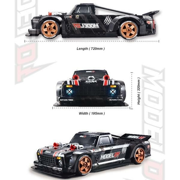 Model DT 1/7 Hoonitruck 6S