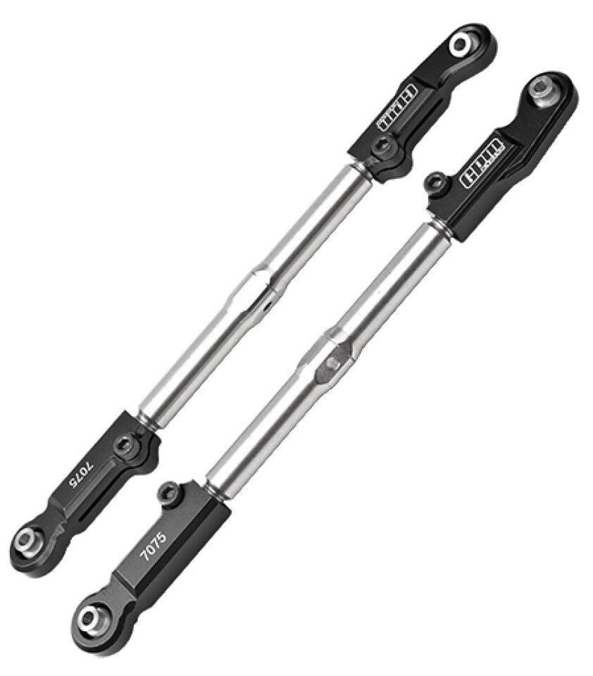 Alloy 7075 + Stainless Steel Rear Camber Links For TRAXXAS 1/8 Sledge Siyah