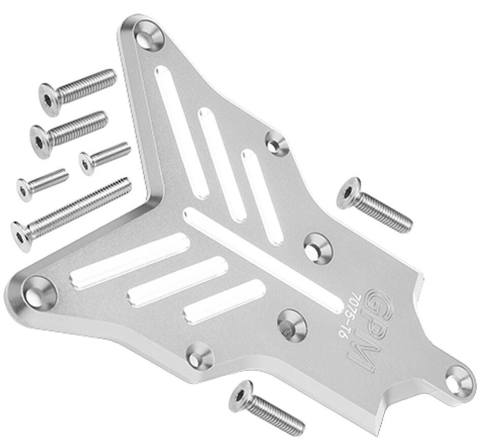 Alloy 7075 Rear Chassis Protection Plate For TRAXXAS 1/8 Sledge 6S