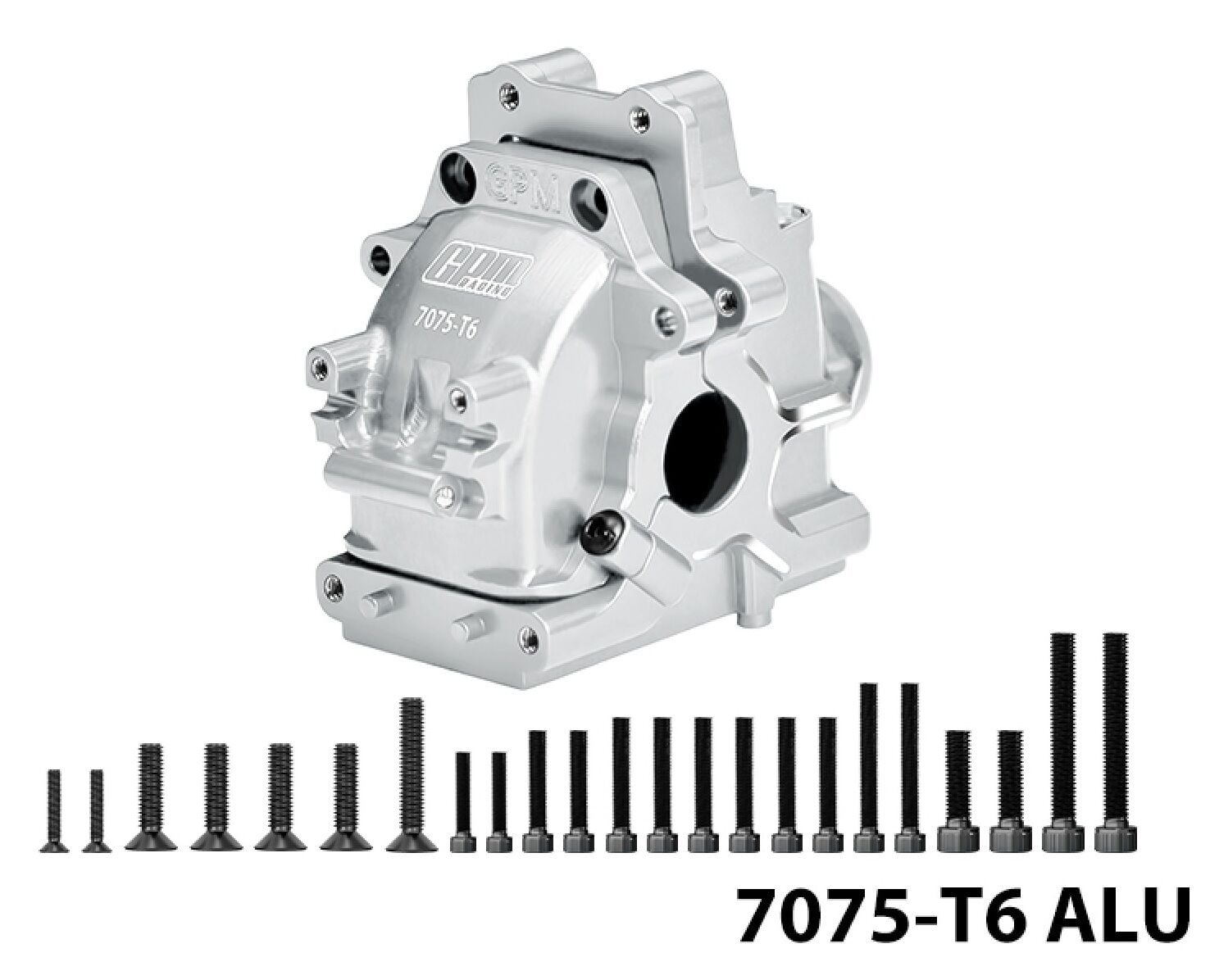Alloy 7075 Front / Rear Gear Box For TRAXXAS 1/8 Sledge 6S