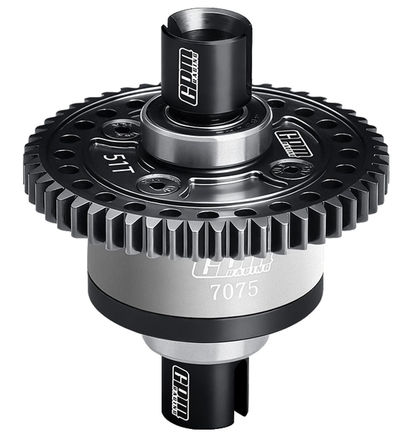 7075 Alloy 51T Center Complete Differential For TRAXXAS 1/8 Sledge 6S
