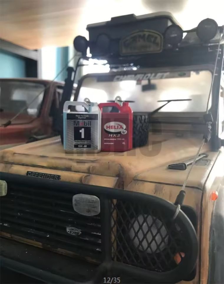 Crawler Metal Yağ Bidonu