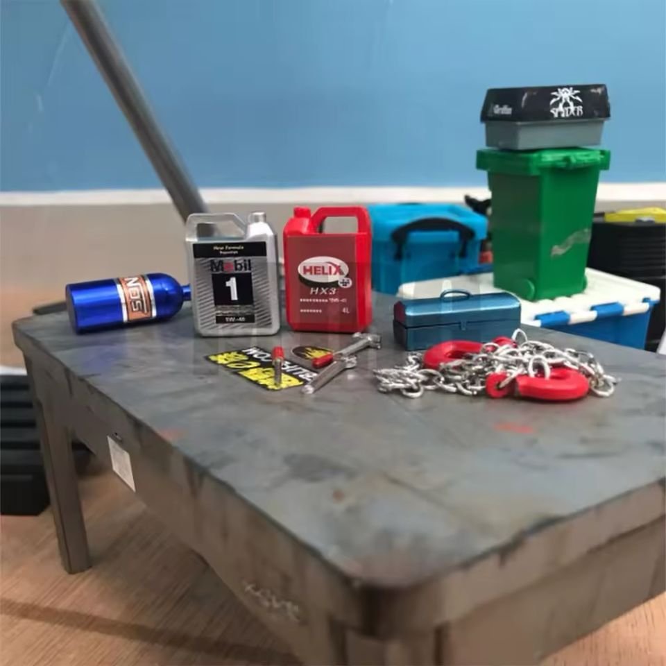 Crawler Metal Yağ Bidonu