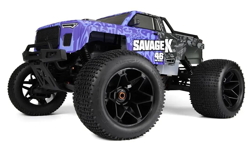 Savage X 4.6 GT-6 Blue 4WD 1/8 Nitro Monster Truck