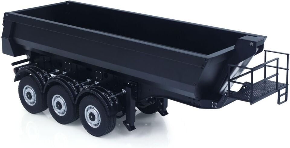 KABOLITE 1/14 Metal 3 Akslı Elektrikli Kaldırmalı Damperli Dorse