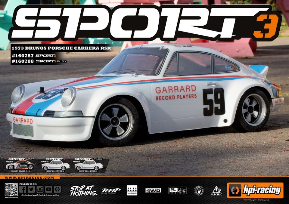 Sport 3 1973 Brumos Porsche Carrera RSR
