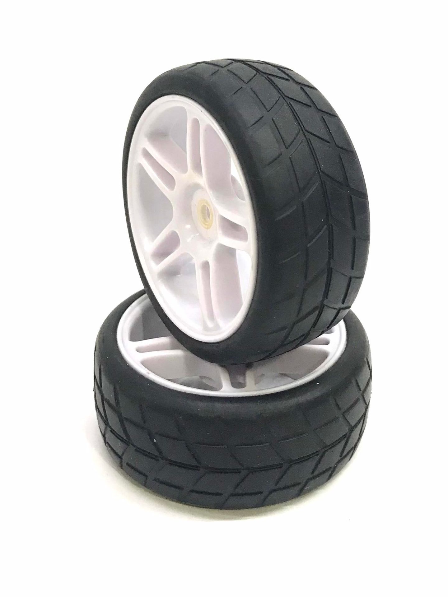 1/10 Asfalt Jant Lastik Seti 2Li