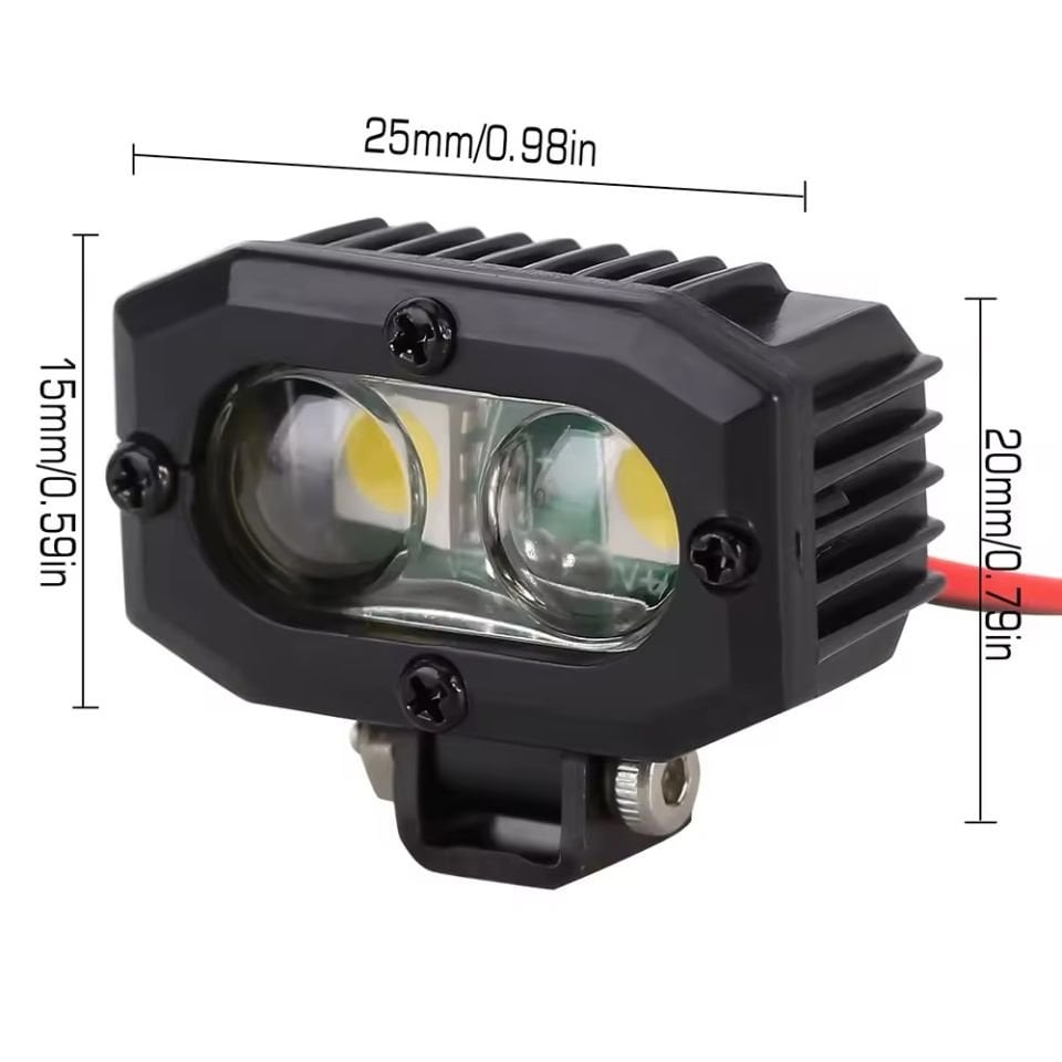 Power LED Işık Kiti 2'li Düz