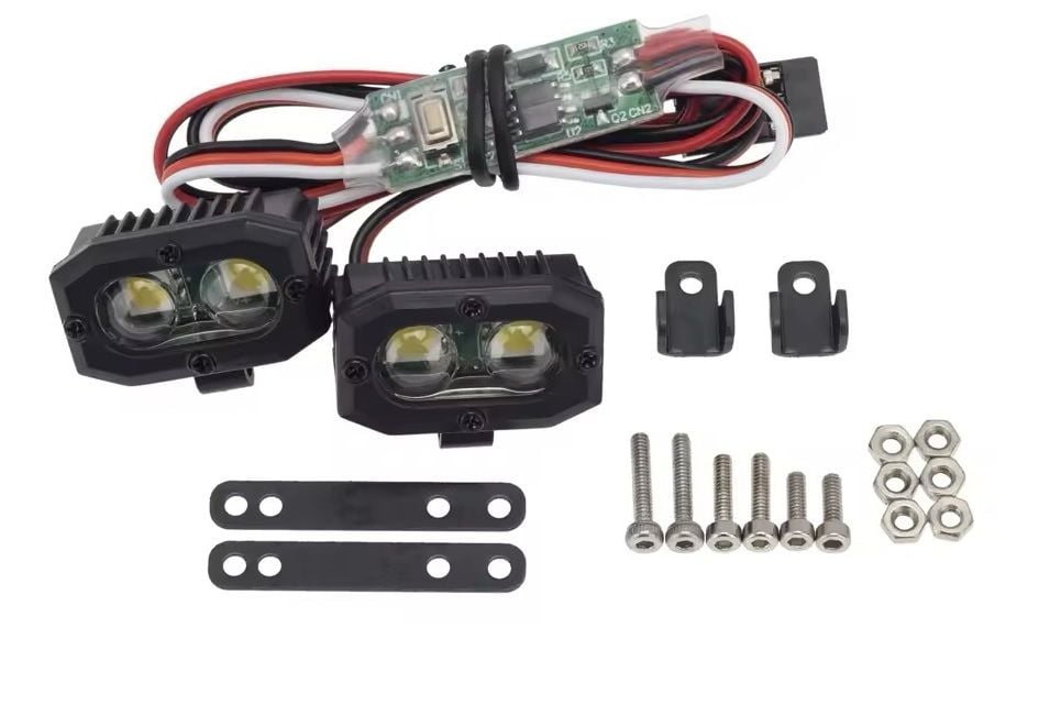 Power LED Işık Kiti 2'li 3Ch Kontrollü