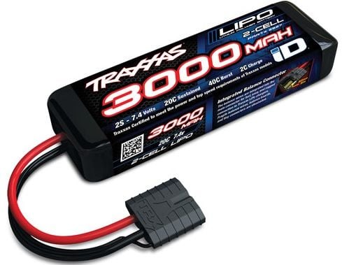 3000mah 7.4v 2S 25C LiPo Batarya