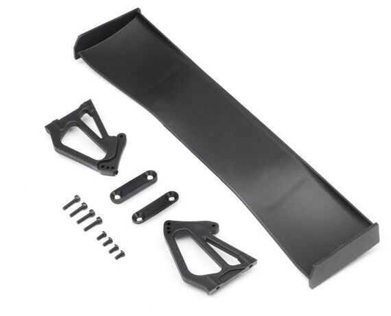 109159 - GT WING SET (TYPE F / 10th SCALE / BLACK)
