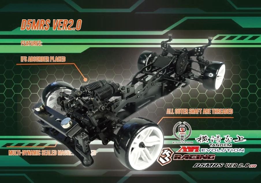 SAKURA D5MR V2 Drift Kit (DEMONTE)