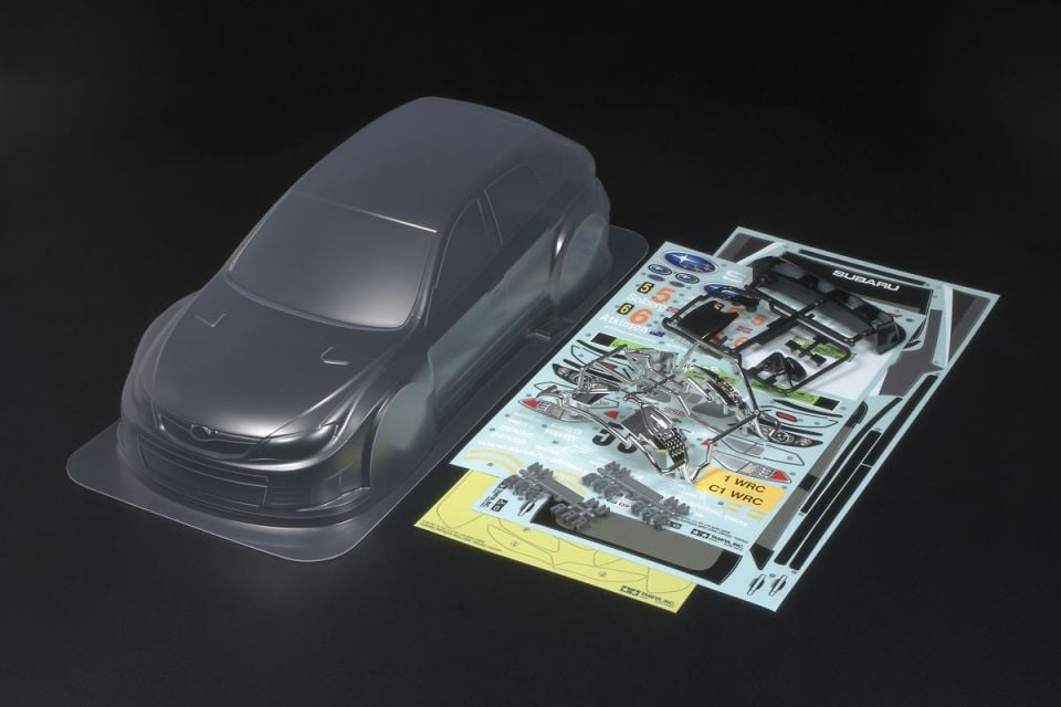 Subaru Impreza Wrc 08 Body (Kep) Boyasız 190mm