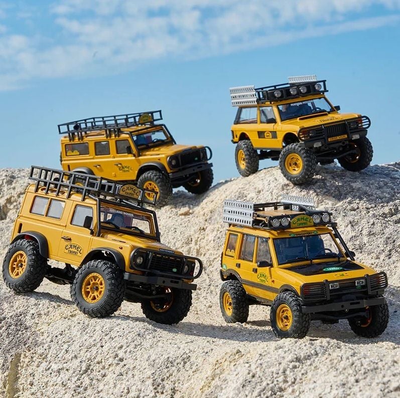 1/24 FCX24M Land Rover Defender 110 Camel Trophy Edition RTR