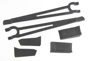 3927 Standard Battery Hold Down Set (E-Maxx) (2)