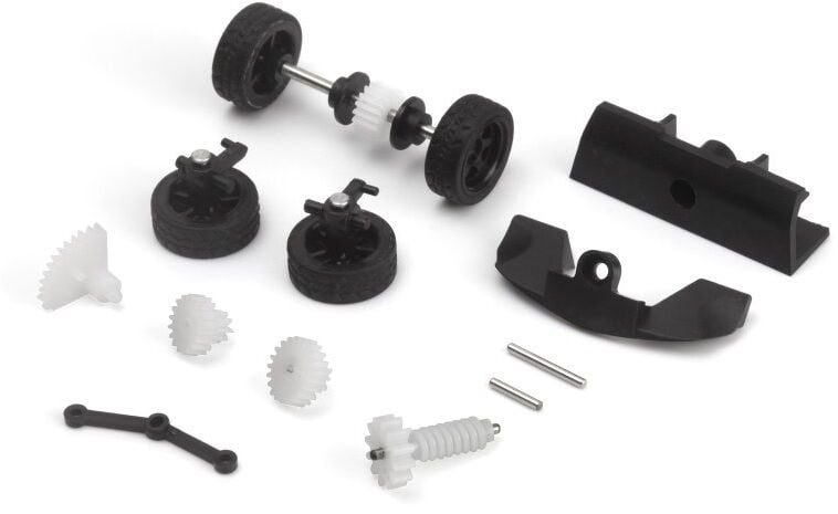 160975 - 1/64 Steering Parts and Drive Parts Set Nano-TTR