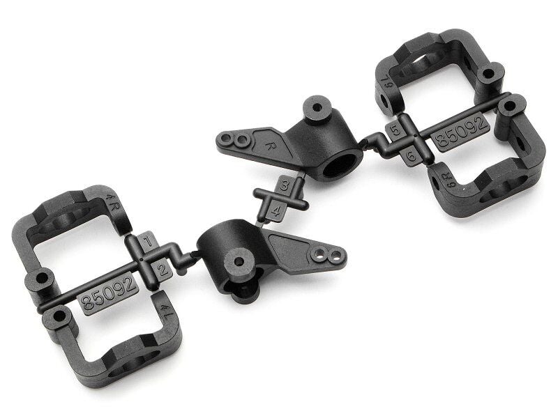 85092 - FRONT C HUB (4 AND 6 DEGREES)/KNUCKLE ARM SET Sprint 2