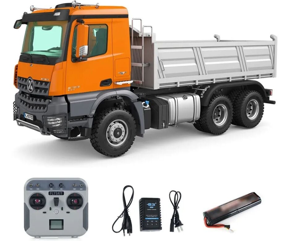 Kabolite K5702 1/14 Rc Dump Truck 6x6