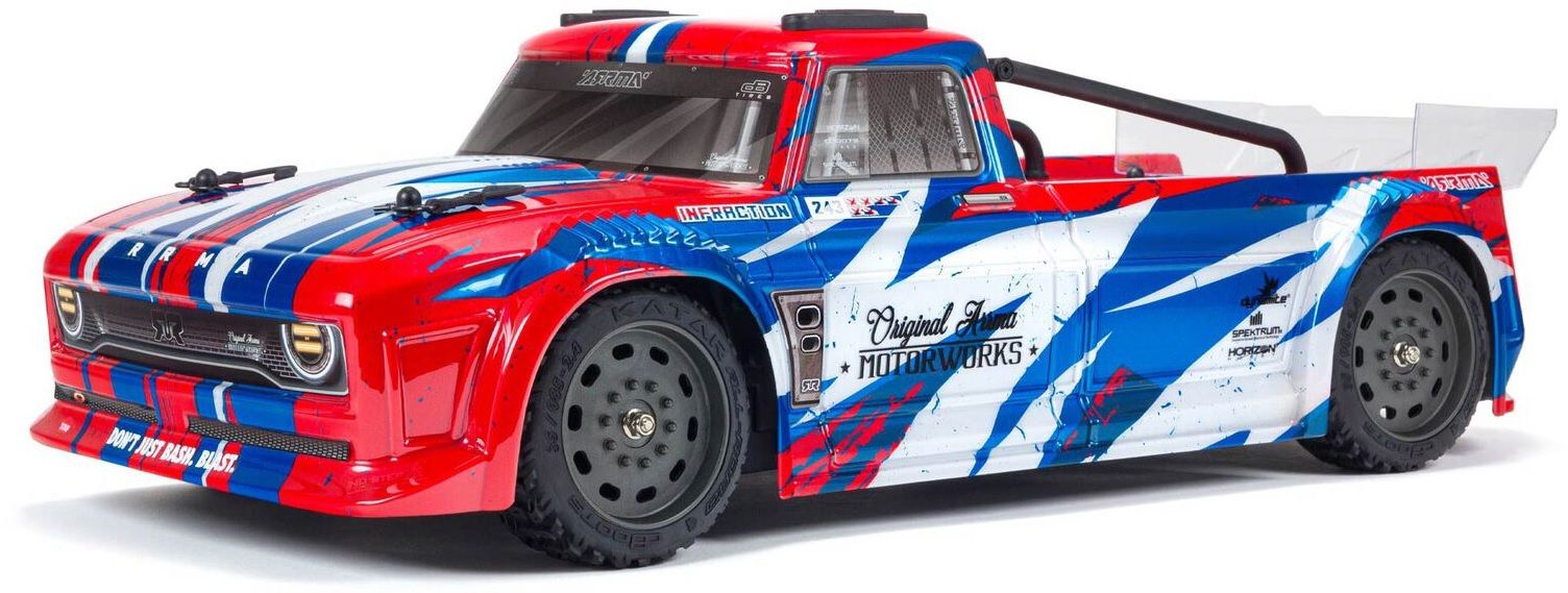 1/8 INFRACTION 4WD MEGA Resto-Mod Truck RTR Kırmızı