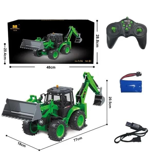 1579 1/14 9CH RC Beckhoe Loader Kepçe