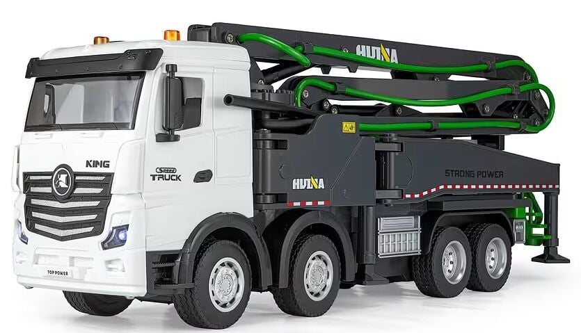 1381 RC Beton Pompası Kamyonu 1/18 Ölçek