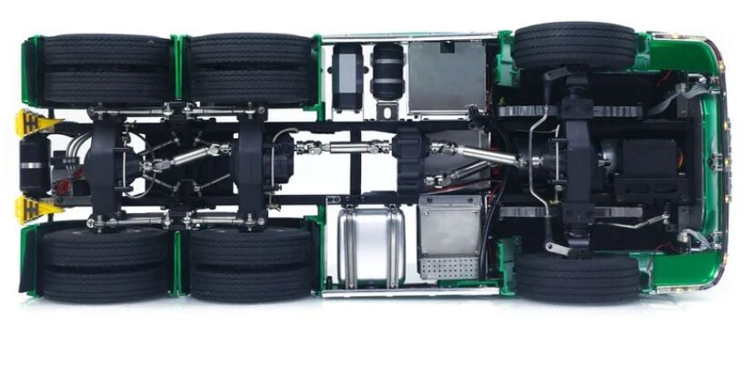 Kabolite K770S 1/14 Scania 770 Yeşil