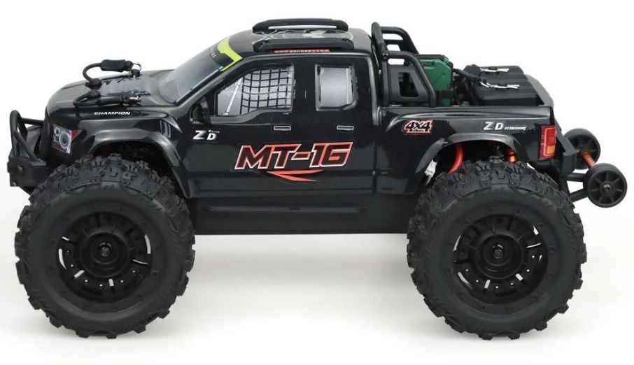 MT16 1/16 4WD Brushless Monster Truck 80KM+ Siyah