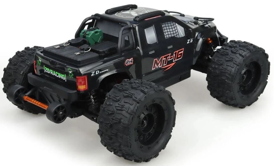 MT16 1/16 4WD Brushless Monster Truck 80KM+ Siyah
