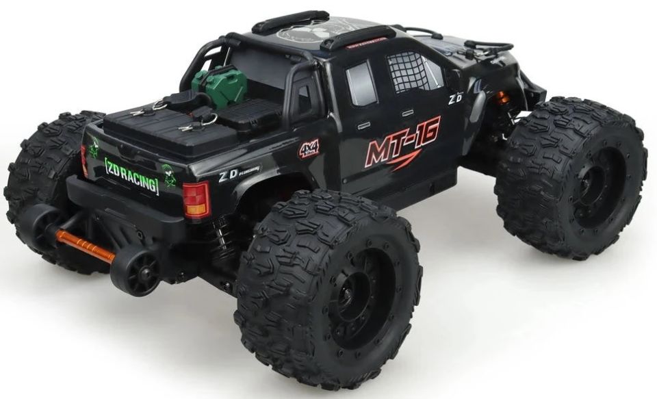 MT16 1/16 4WD Brushless Monster Truck 80KM+ Siyah