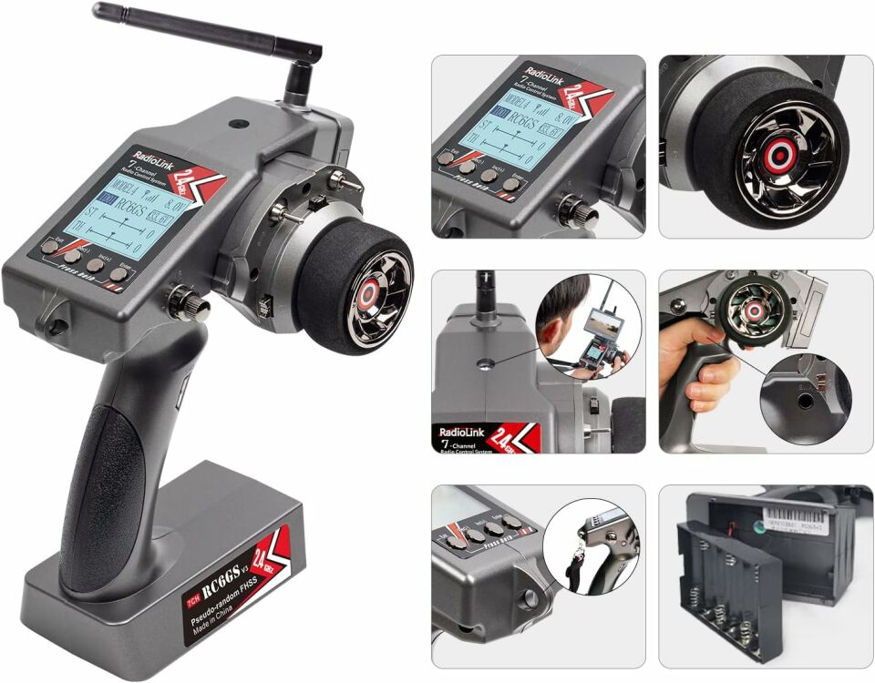 RadioLink RC6GS V3 R7FG 7ch Kumanda Seti (gyrolu)