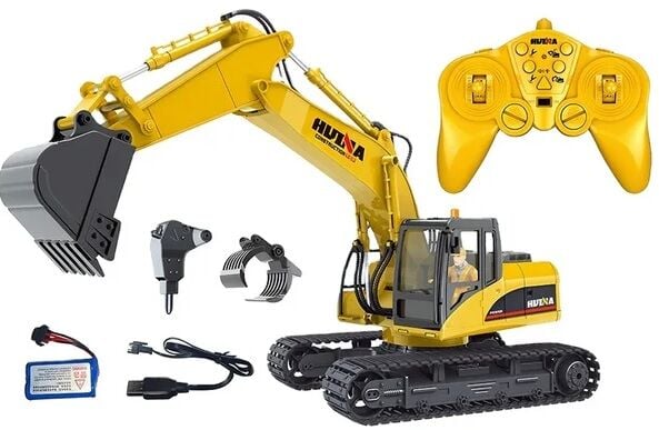 1535-1 RC Ekskavatör Kazıcı / Kırıcı / Kereste Kepçe Ucu 1/14 Ölçek
