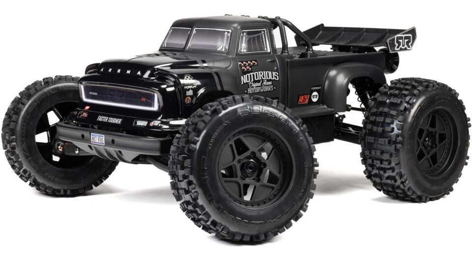 1/8 NOTORIOUS 6S 4X4 RTR V6 Brushless Stunt Truck