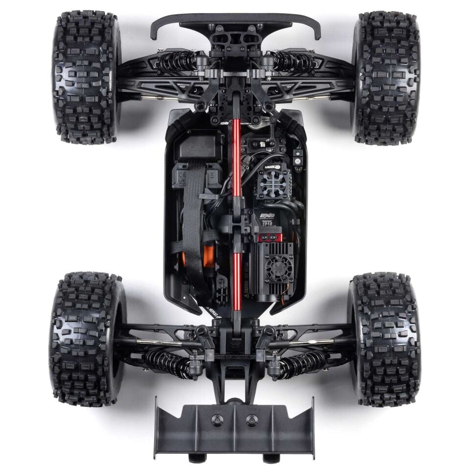 ARRMA 最新V5型 ノトーリアス1/8 ARRMA 1/8 NOTORIOUS 6S 4X4 RTR V6 Brushless Stunt Truck