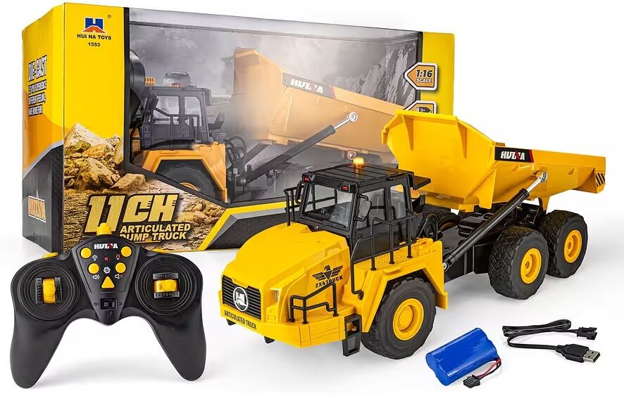 1553 RC Belden Kırmalı Damperli Kamyon 4WD 1/16 Ölçek RTR