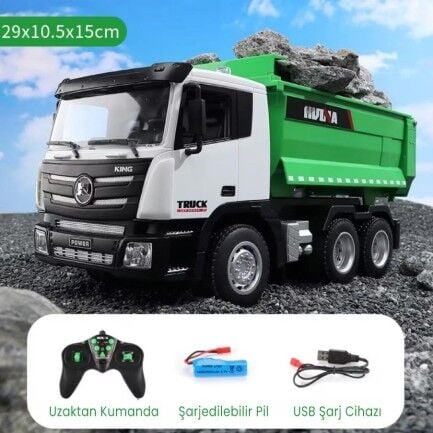 1556 RC Damperli Kamyon 1/18 9CH