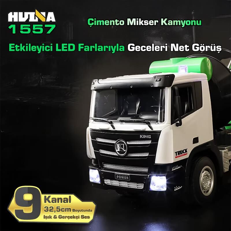 1557 RC Çimento Mikseri 1/18 9CH