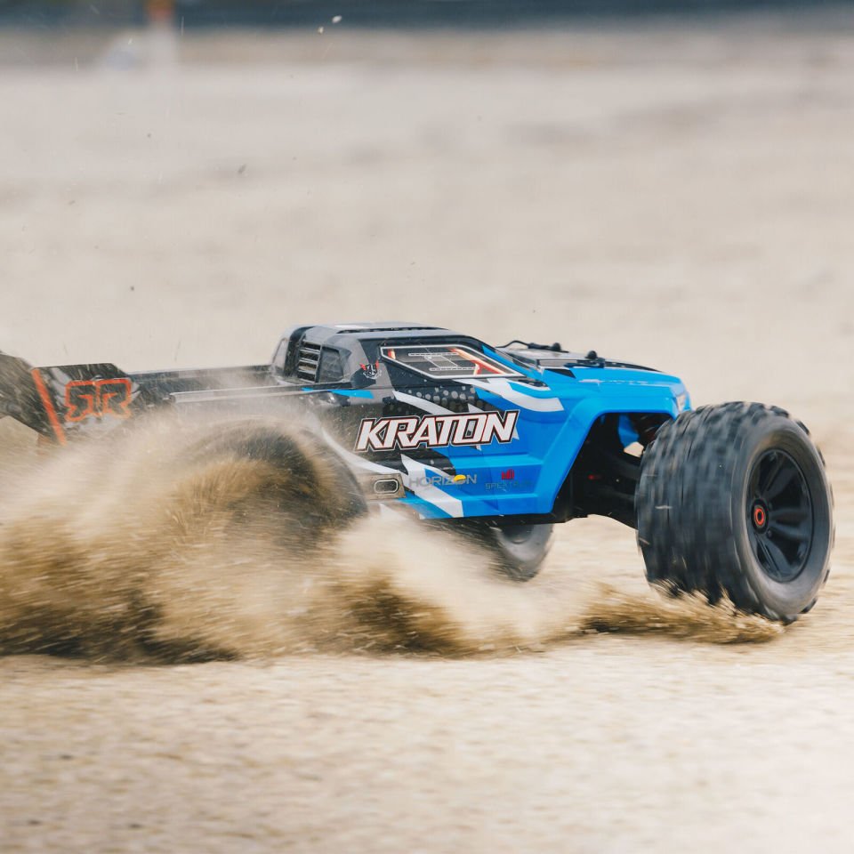 ARRMA 1/8 KRATON 6S V5 4X4 BLX Speed Monster Truck Mavi