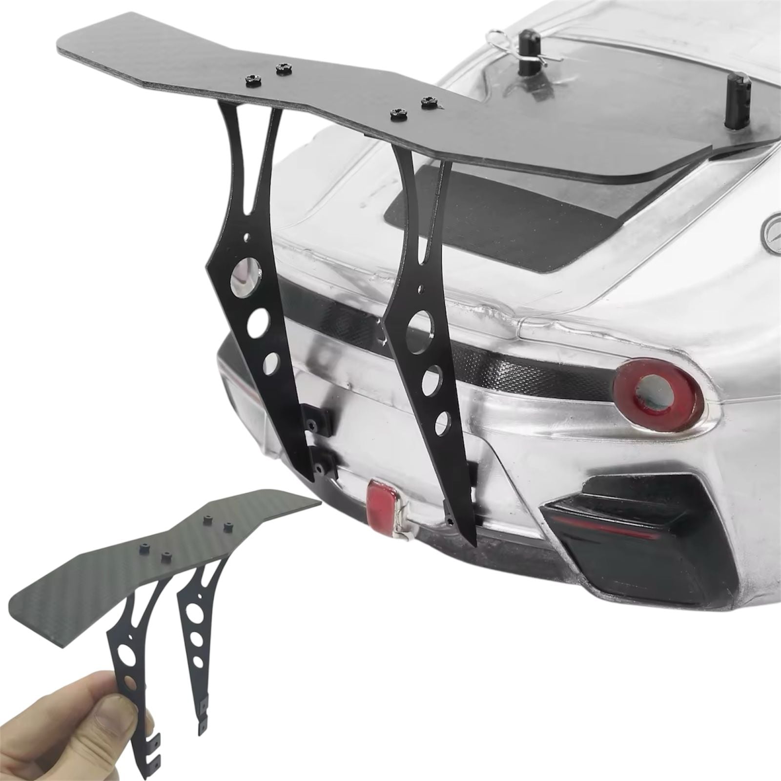 1/10 Metal Ayaklı Karbon Spoiler Rüzgarlık