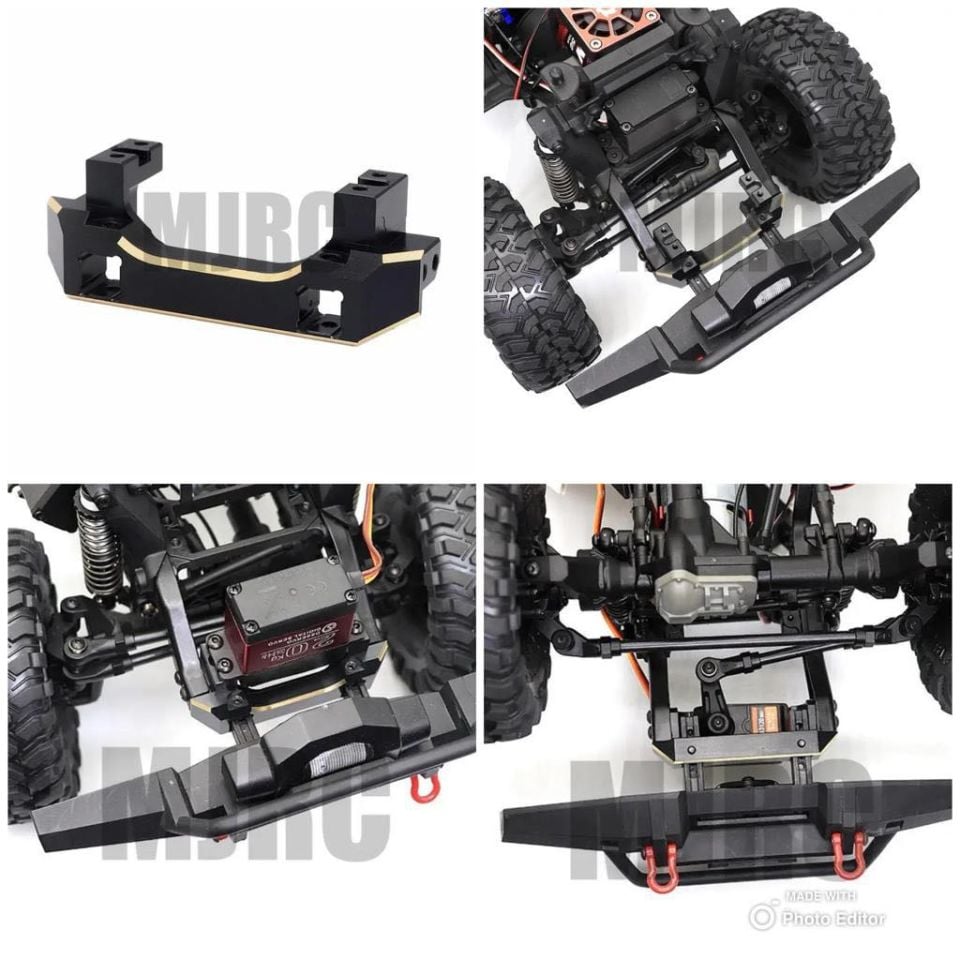 TRX-4 Serisi Ön Tampon Tutucu Pirinç 96Gr