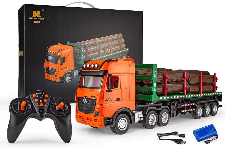 1313 RC 1/18 Kereste Taşıyıcı Tır