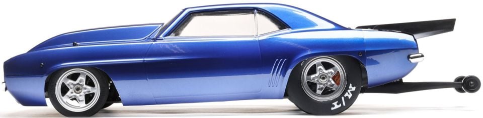 1/10 '69 Camaro 22S 2WD No Prep Drag Car Brushless RTR, Mavi
