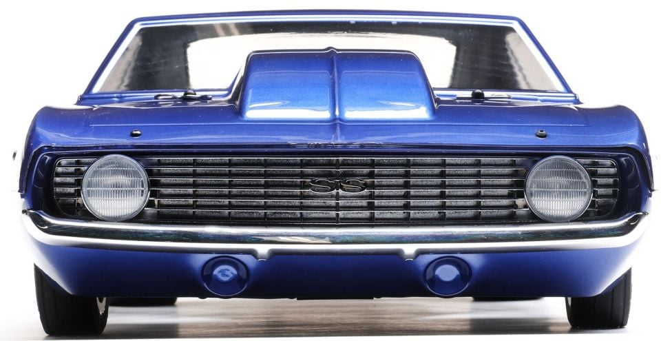1/10 '69 Camaro 22S 2WD No Prep Drag Car Brushless RTR, Mavi