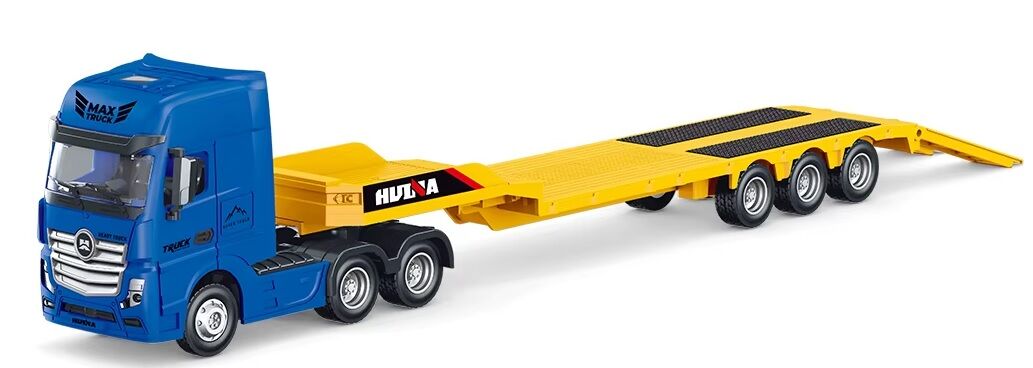 1730 Flatbed Tır 1/50 Metal Diecast Mavi
