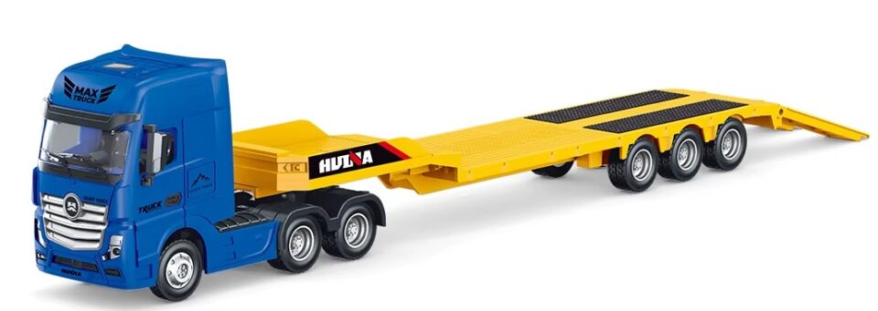 1730 Flatbed Tır 1/50 Metal Diecast Mavi