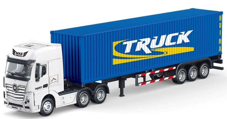 1732 Metal Konteyner Dorseli Tır 1/50 Diecast