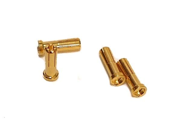 5mm Pil Bağlantı Erkek Soket 4 Adet